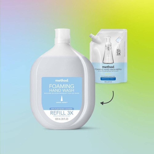 Method Foaming Hand Soap Refill Coconut Water 28 fl oz 28 fl oz Shipt