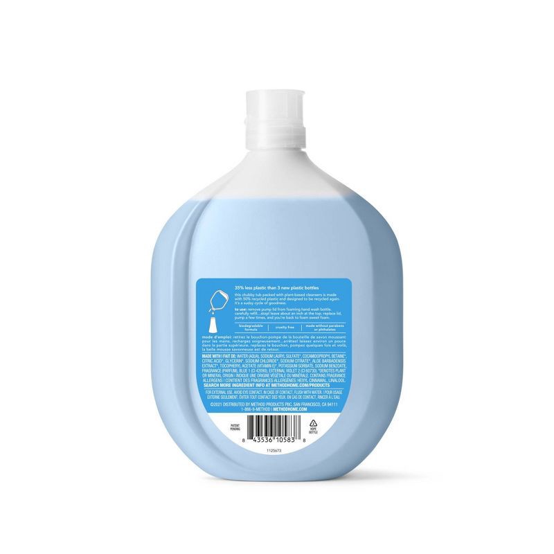 slide 2 of 5, Method Foaming Hand Wash Refill - Sea Minerals - 28 fl oz, 28 fl oz