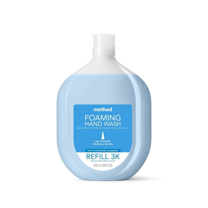 slide 1 of 5, Method Foaming Hand Wash Refill - Sea Minerals - 28 fl oz, 28 fl oz