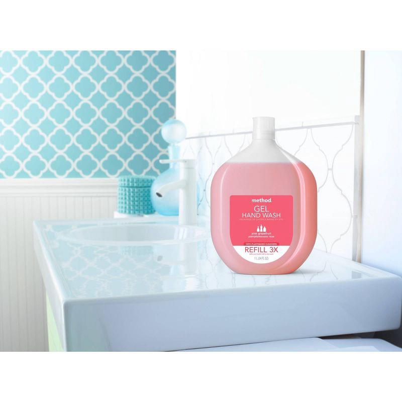 slide 3 of 5, Method Gel Hand Soap Refill - Pink Grapefruit - 34 fl oz, 34 fl oz