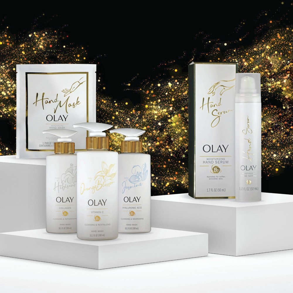 slide 9 of 11, Olay Cleansing & Revitalizing Hand Wash with Vitamin B3 + Vitamin C - 10.1 fl oz, 10.1 fl oz