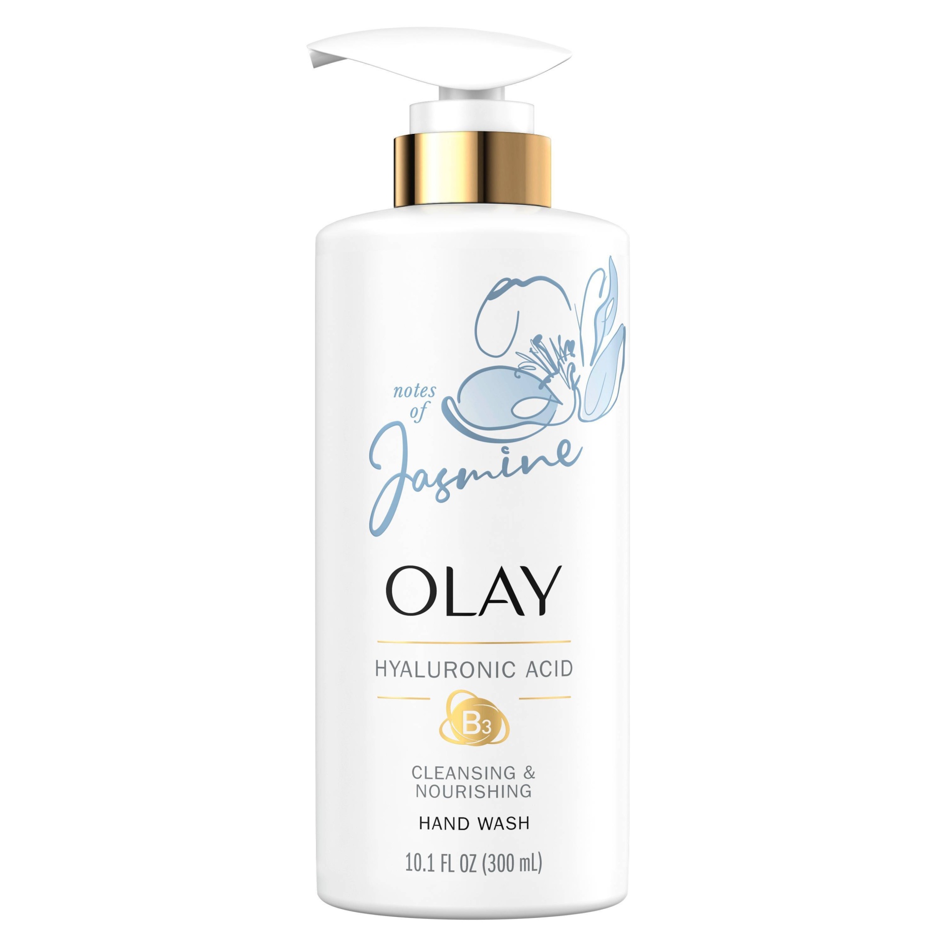 slide 1 of 10, Olay Cleansing & Nourishing Liquid Hand Soap - Hyaluronic Acid - 10.1 fl oz, 10.1 fl oz