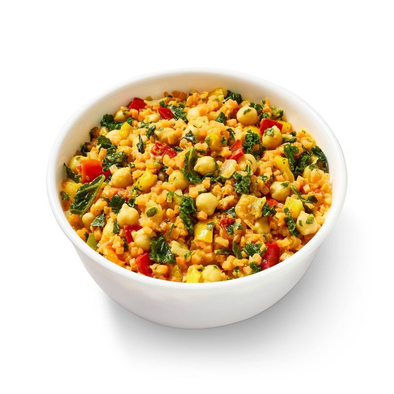 slide 3 of 3, Frozen Indian-Inspired Sweet Potato Curry Vegetable Blend - 12oz - Good & Gather™, 12 oz