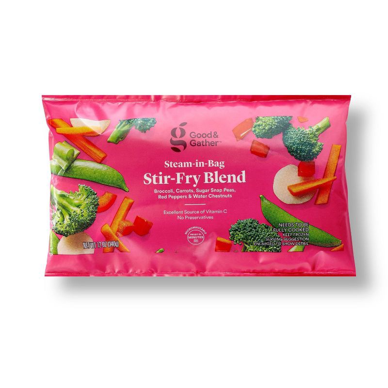 slide 1 of 3, Frozen Stir Fry Vegetable Blend - 12oz - Good & Gather™, 12 oz