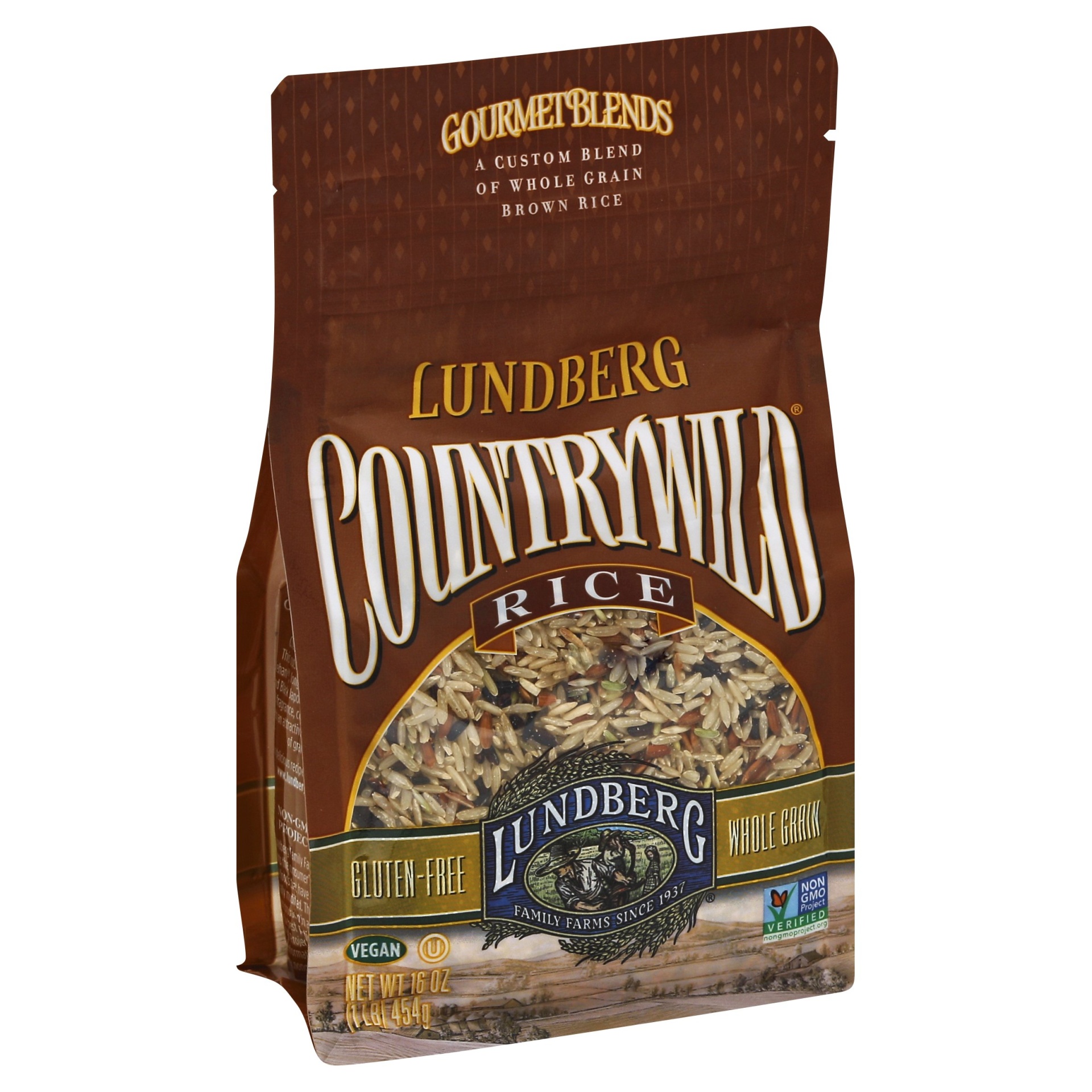 slide 1 of 1, Lundberg Family Farms Gourmet Blends Countrywild Rice, 16 oz