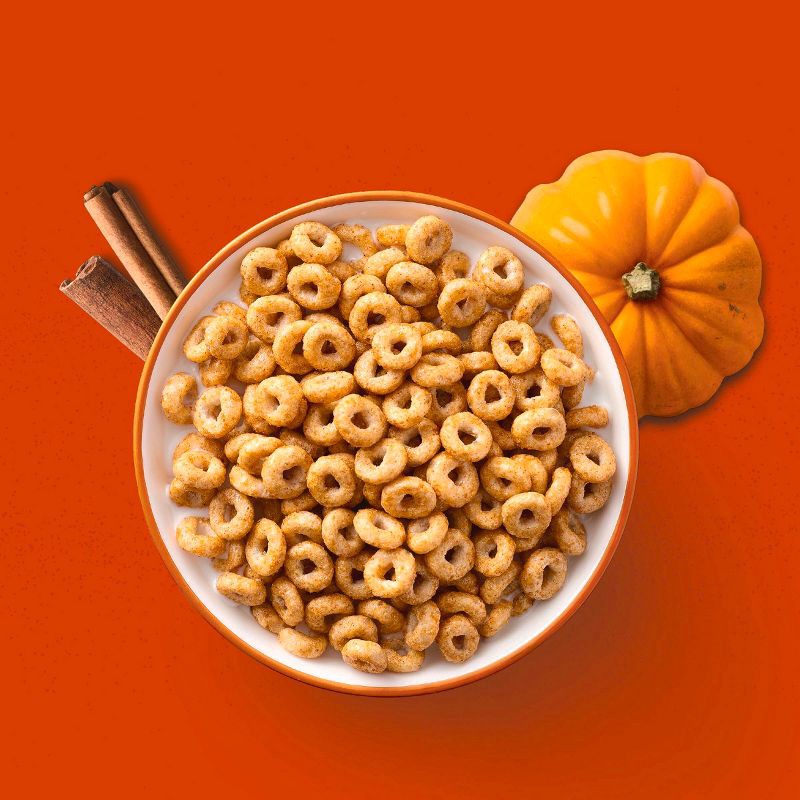 slide 2 of 14, Pumpkin Spice Cheerios Family Size Cereal - 18.5oz, 18.5 oz