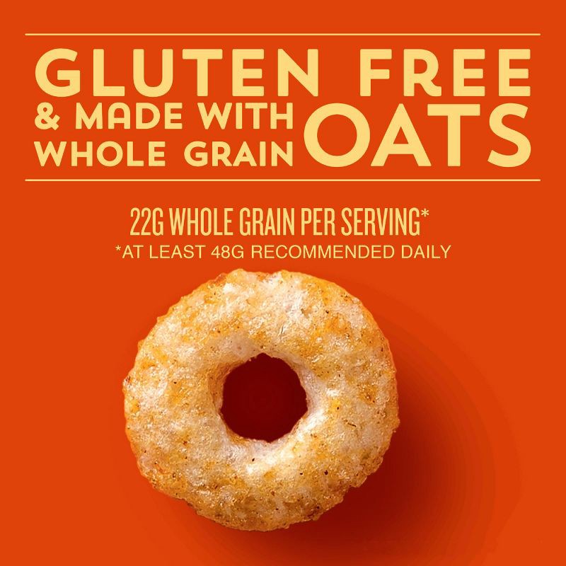 slide 4 of 9, General Mills Cheerios Pumpkin Spice Gluten Free Family Size Breakfast Cereal - 18.5oz, 18.5 oz