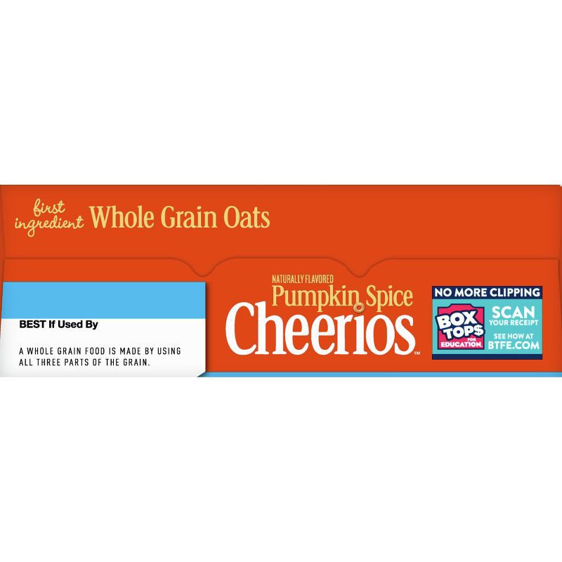 slide 7 of 14, Pumpkin Spice Cheerios Family Size Cereal - 18.5oz, 18.5 oz