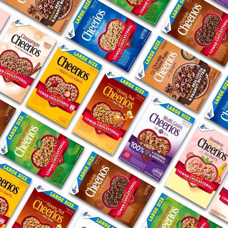 slide 8 of 9, General Mills Cheerios Pumpkin Spice Gluten Free Family Size Breakfast Cereal - 18.5oz, 18.5 oz