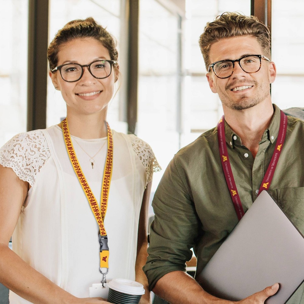 slide 2 of 3, NCAA Minnesota Golden Gophers Logo Lanyard, 1 ct