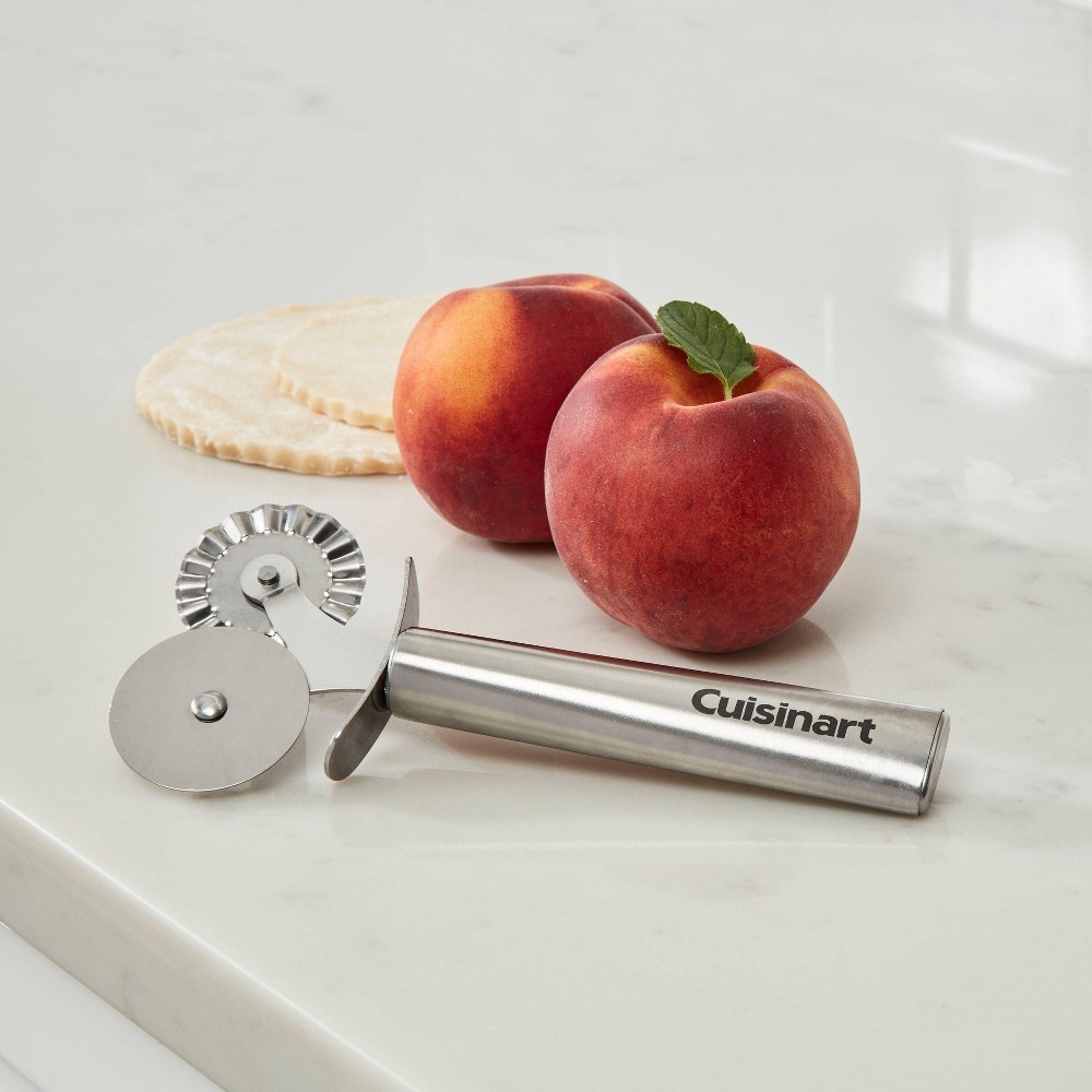 slide 2 of 5, Cuisinart Stainless Steel Dual Head Pastry Wheel - CTG-00-DPW, 1 ct