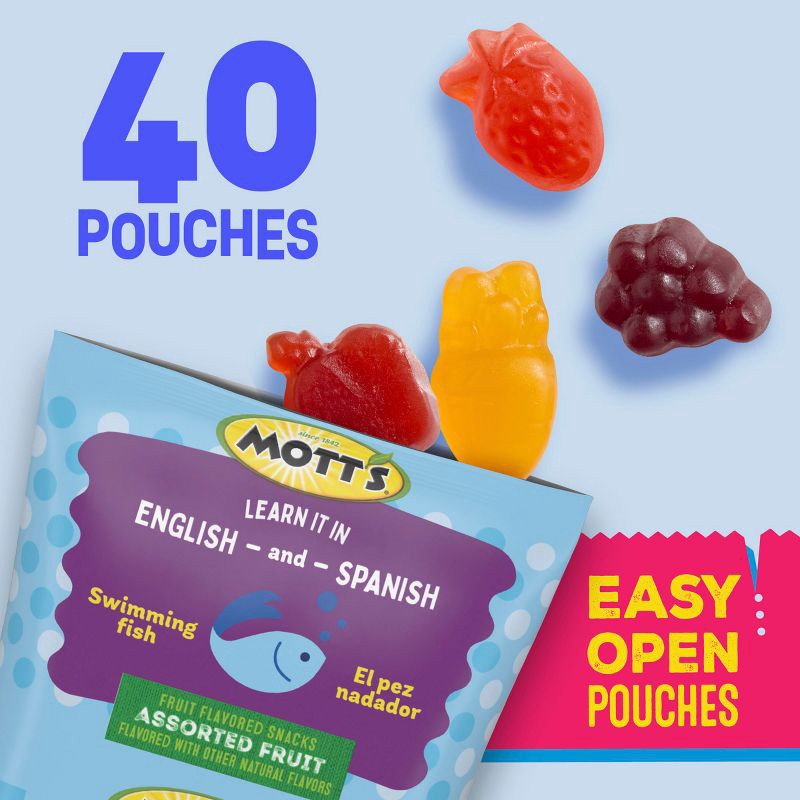 slide 2 of 9, Mott's Assorted Fruit Snacks - 32oz/40ct, 40 ct