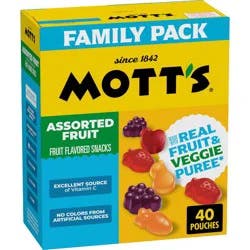 Mott's Assorted Fruit Snacks - 32oz/40ct