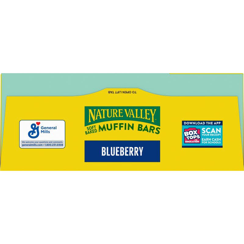 slide 7 of 8, Nature Valley Soft Baked Blueberry Muffin Bars - 10ct/12.4oz, 10 ct, 12.4 oz