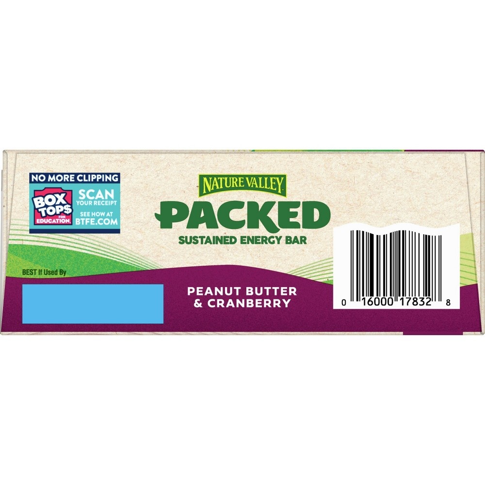 slide 6 of 7, Nature Valley Packed Peanut Butter & Cranberry Bars - 8ct/13.6oz, 8 ct; 13.6 oz