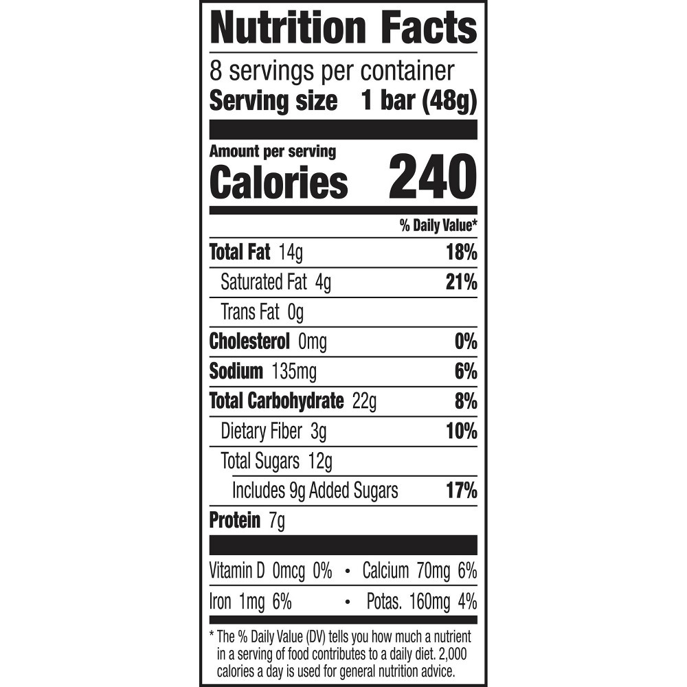 slide 8 of 10, Nature Valley Packed Almond Butter & Blueberry Bars - 8ct/13.6oz, 8 ct; 13.6 oz