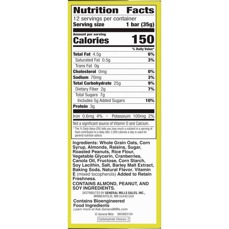 slide 2 of 7, Nature Valley Fruit & Nut Trail Mix Bars - 12ct/14.4oz, 12 ct; 14.4 oz