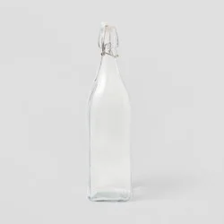 32oz Glass Swing Drinking Bottle Clear - Made By Design