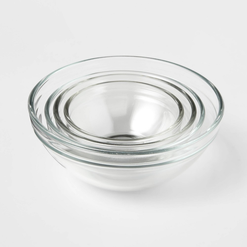 Anchor 4-pc. Glass Mixing Bowl Set