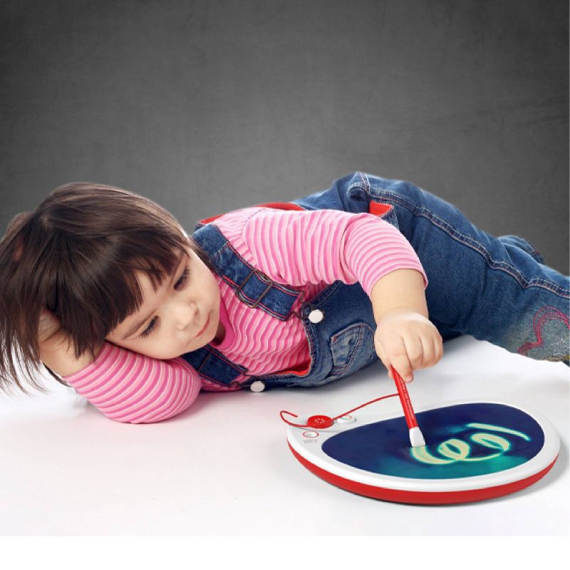 slide 6 of 6, FAO Schwarz Mess-Free Drawing Musical Glow Palette, 1 ct