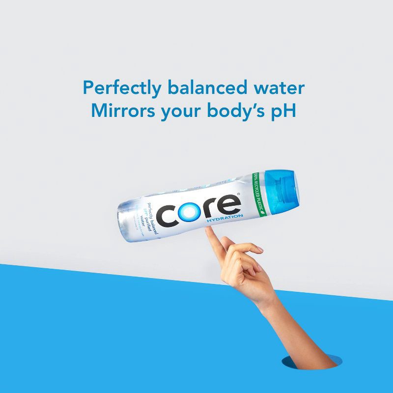 slide 2 of 11, Core Hydration Purified Water - 30.4 fl oz Bottle, 30.4 fl oz