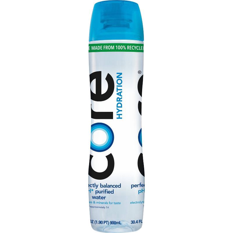 slide 9 of 11, Core Hydration Purified Water - 30.4 fl oz Bottle, 30.4 fl oz