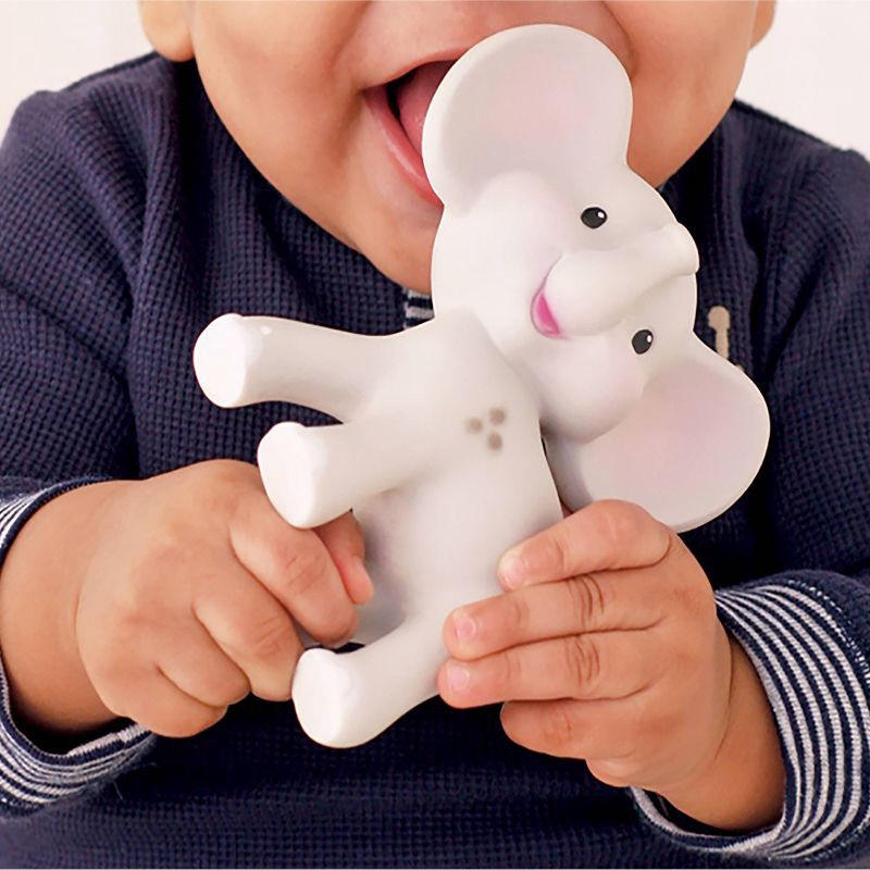 slide 4 of 4, Infantino Go gaga! Squeeze & Teethe - Elephant, 1 ct