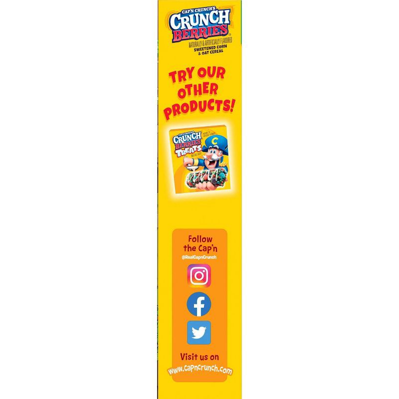 slide 5 of 5, Cap'n Crunch Berries Family Size Cereal - 20.5oz, 20.5 oz