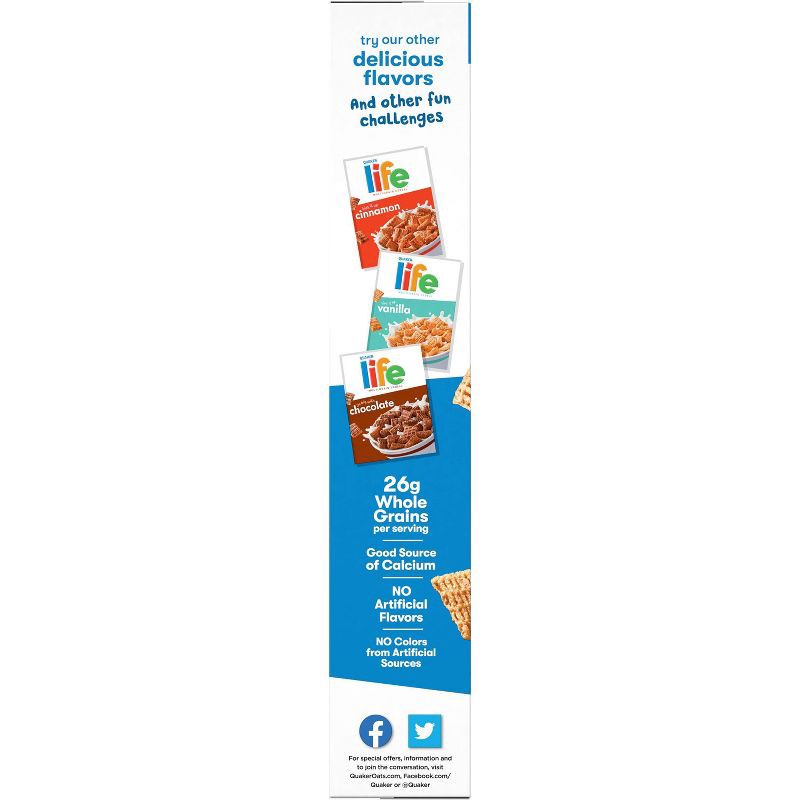 slide 4 of 6, Quaker Life Original Family Size Cereal - 22.3oz, 22.3 oz