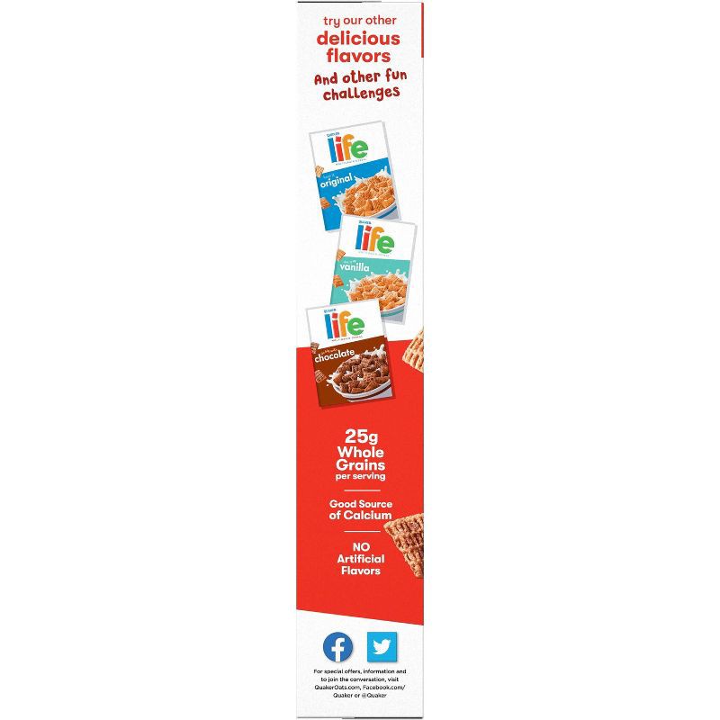 slide 4 of 6, Quaker Life Cinnamon Family Size Cereal - 22.3oz, 22.3 oz