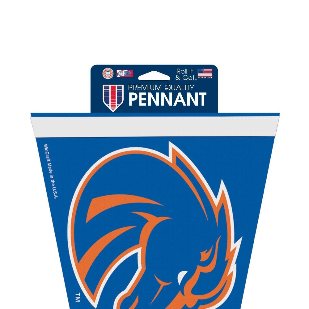slide 3 of 3, NCAA Boise State Broncos 30" Premium Pennant, 1 ct