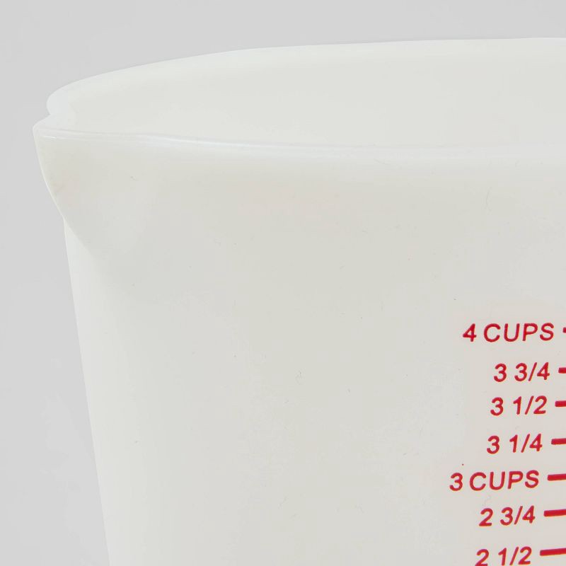 KOCHBLUME 3-Piece Silicone Measuring Cup Set 