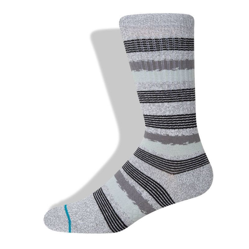 slide 4 of 4, STANCE Styled Men's Striped Crew Casual Socks 2pk, 2 ct