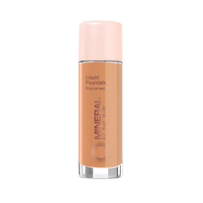 slide 1 of 3, Mineral Fusion Age-Defying Liquid Foundation - Caramel - 1.0 fl oz, 1 fl oz