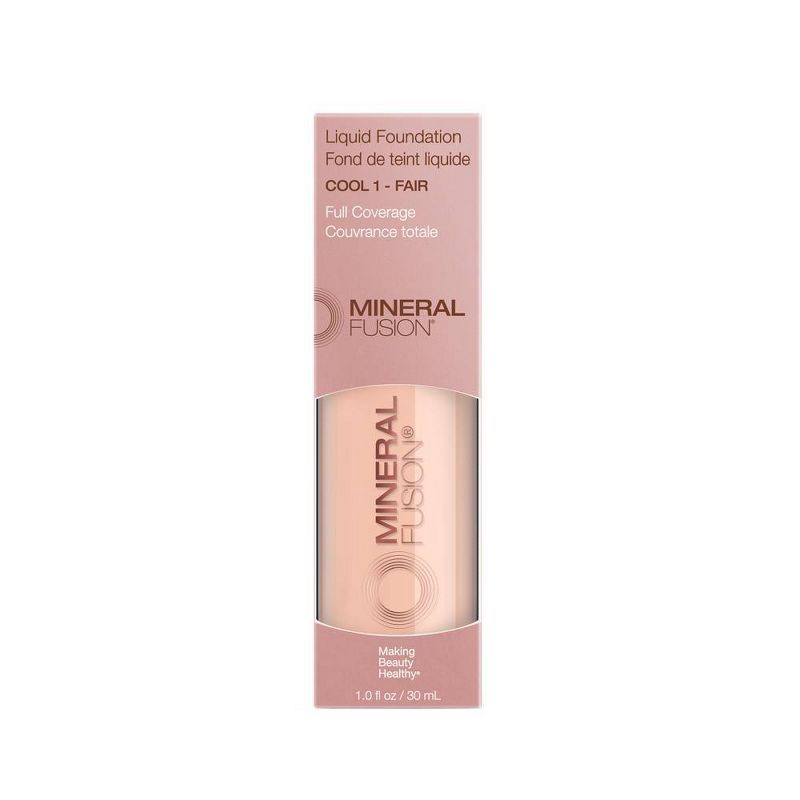 slide 3 of 3, Mineral Fusion Age-Defying Liquid Foundation - Cool - 1.0 fl oz, 1 fl oz