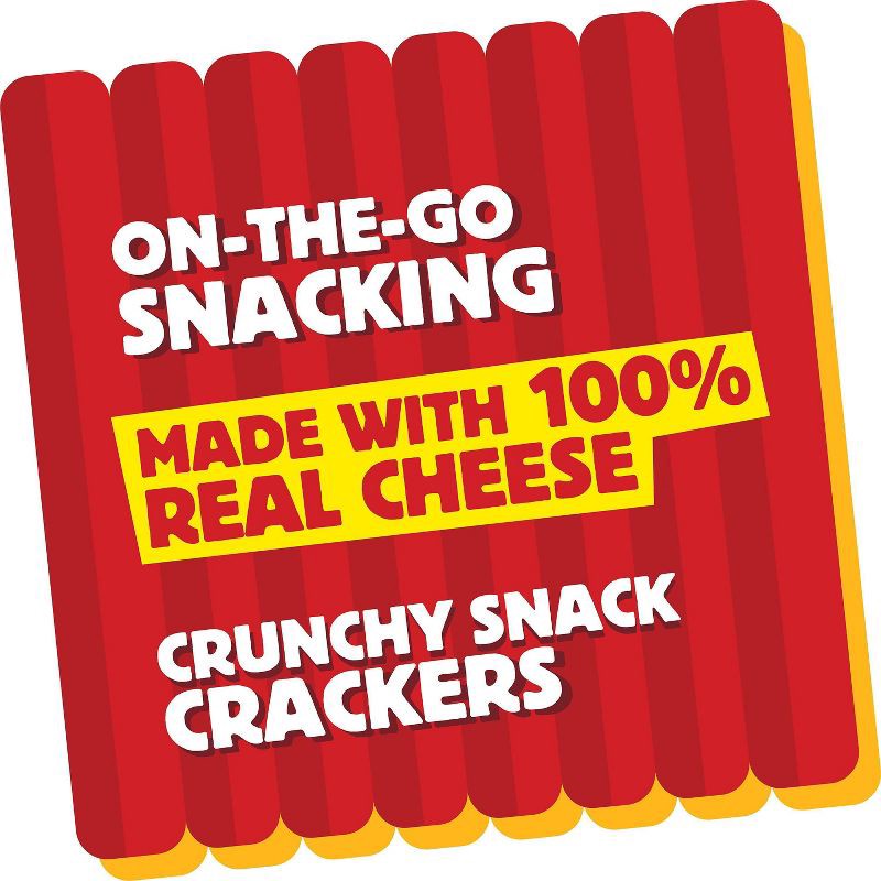 slide 6 of 9, Cheez-It Grooves Sharp White Cheddar Snack Crackers Family Size - 17oz, 17 oz