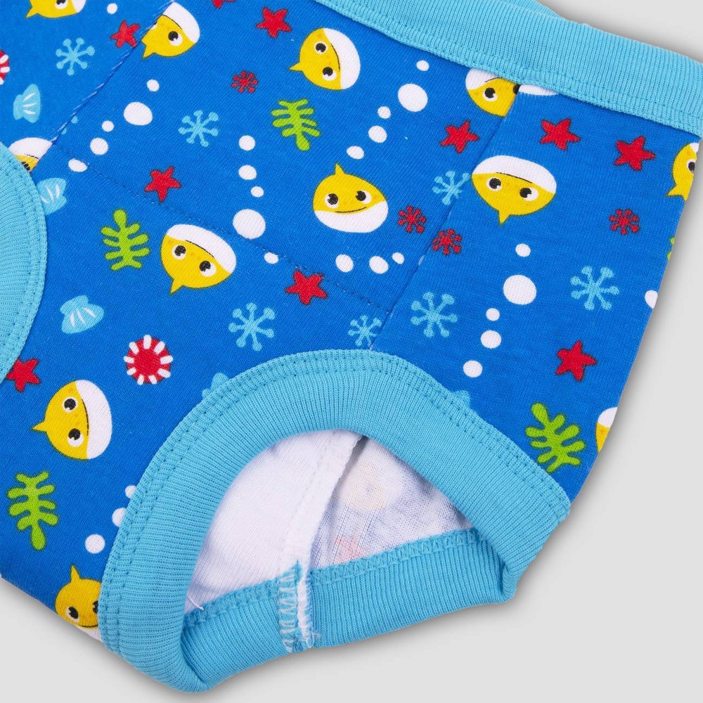 Toddler Boys' Baby Shark 6pk Training underwear 3T 6 ct