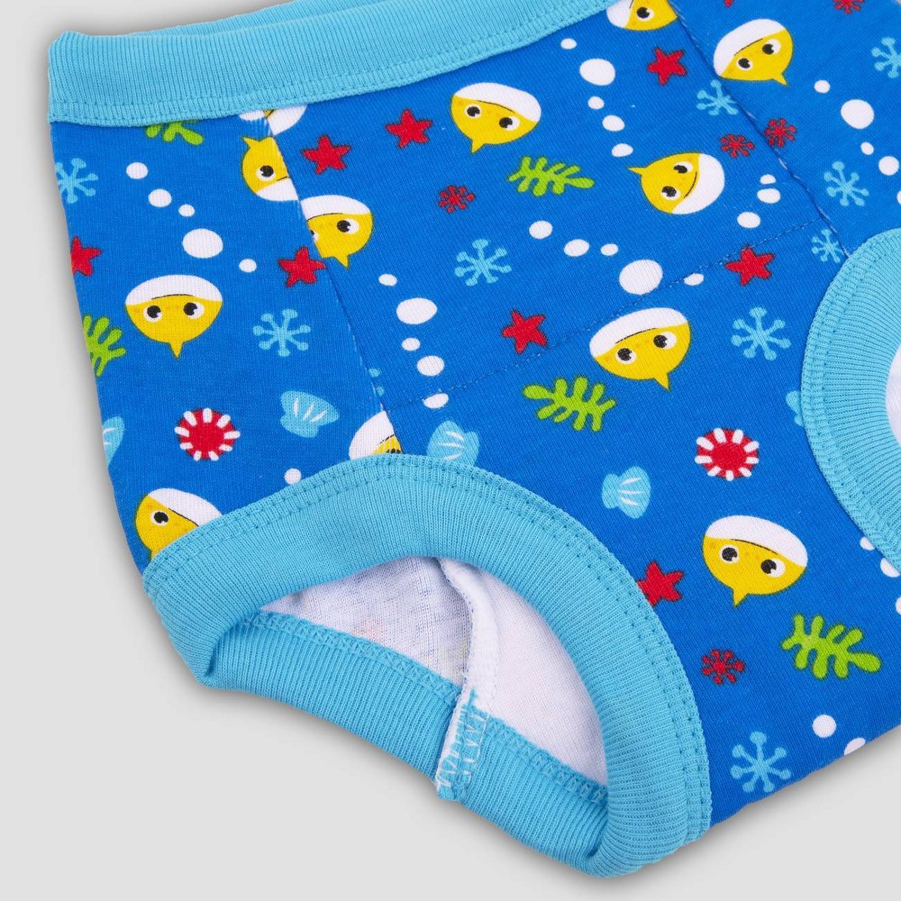 Toddler Boys' Baby Shark 6pk Training underwear 3T 6 ct