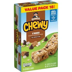 Quaker Chewy S'mores Granola Snack Bars - 15.2oz/18ct
