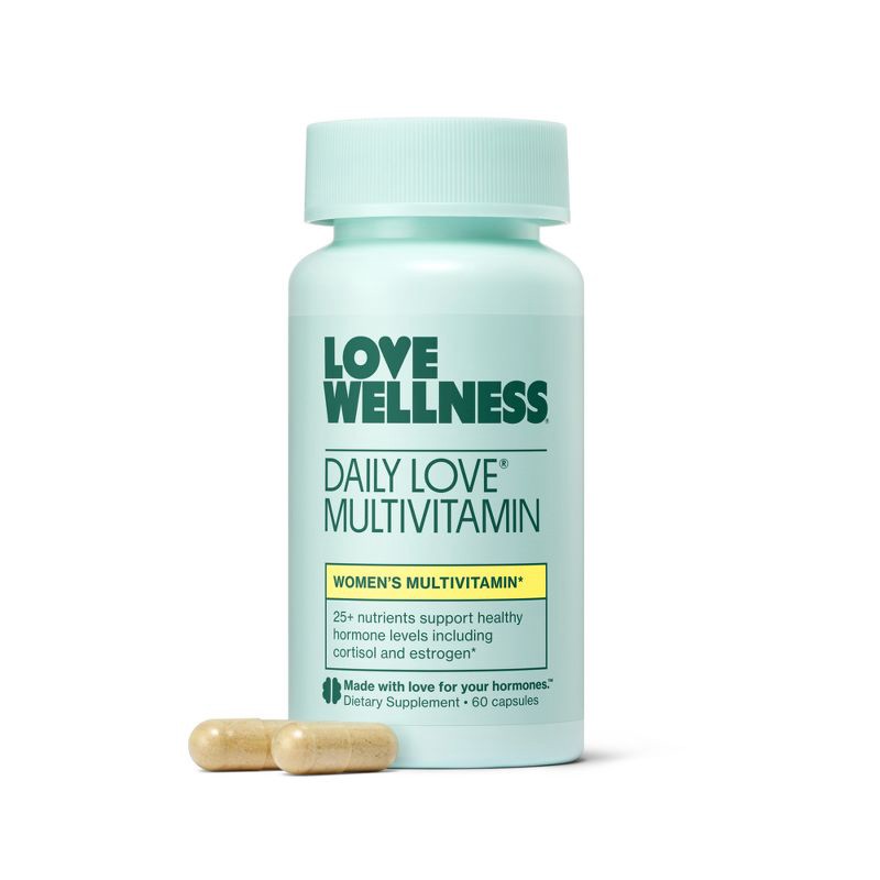 slide 1 of 9, Love Wellness Daily Love Women's Multivitamin - 60ct, 60 ct