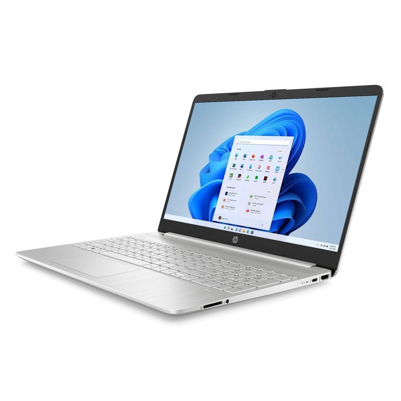 slide 4 of 8, HP Inc. HP 15.6" Laptop - Intel Core i3 - 8GB RAM Memory - 256GB SSD Storage - Windows Home in S mode - Silver (15-dy2035tg), 1 ct