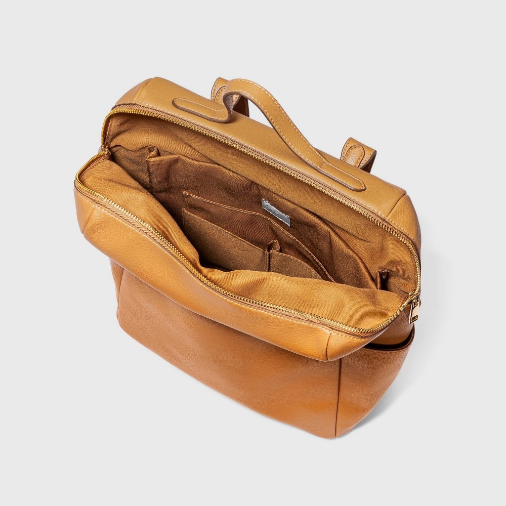 slide 3 of 4, Full Side Pocket Backpack - A New Day Brown, 1 ct