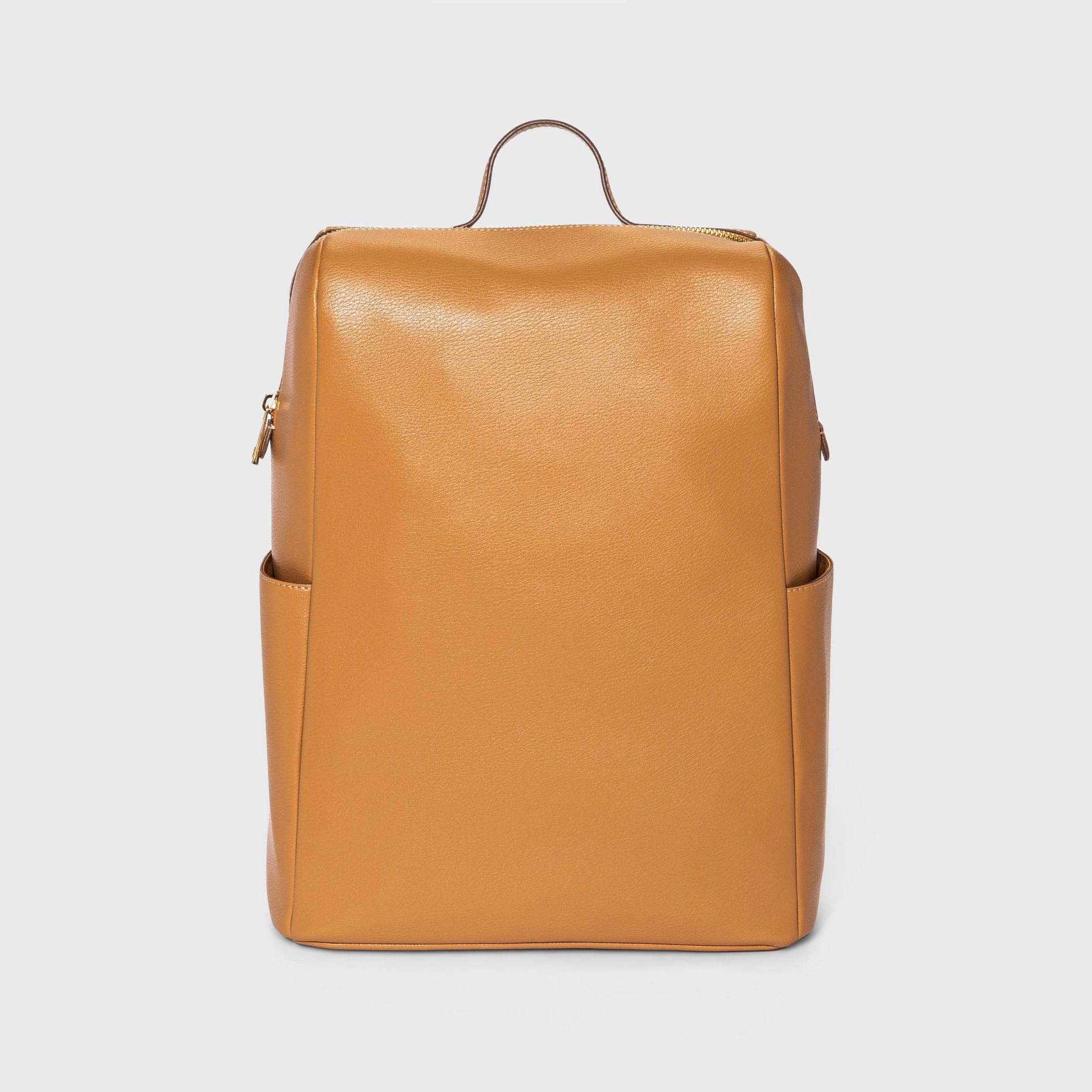 slide 1 of 4, Full Side Pocket Backpack - A New Day Brown, 1 ct