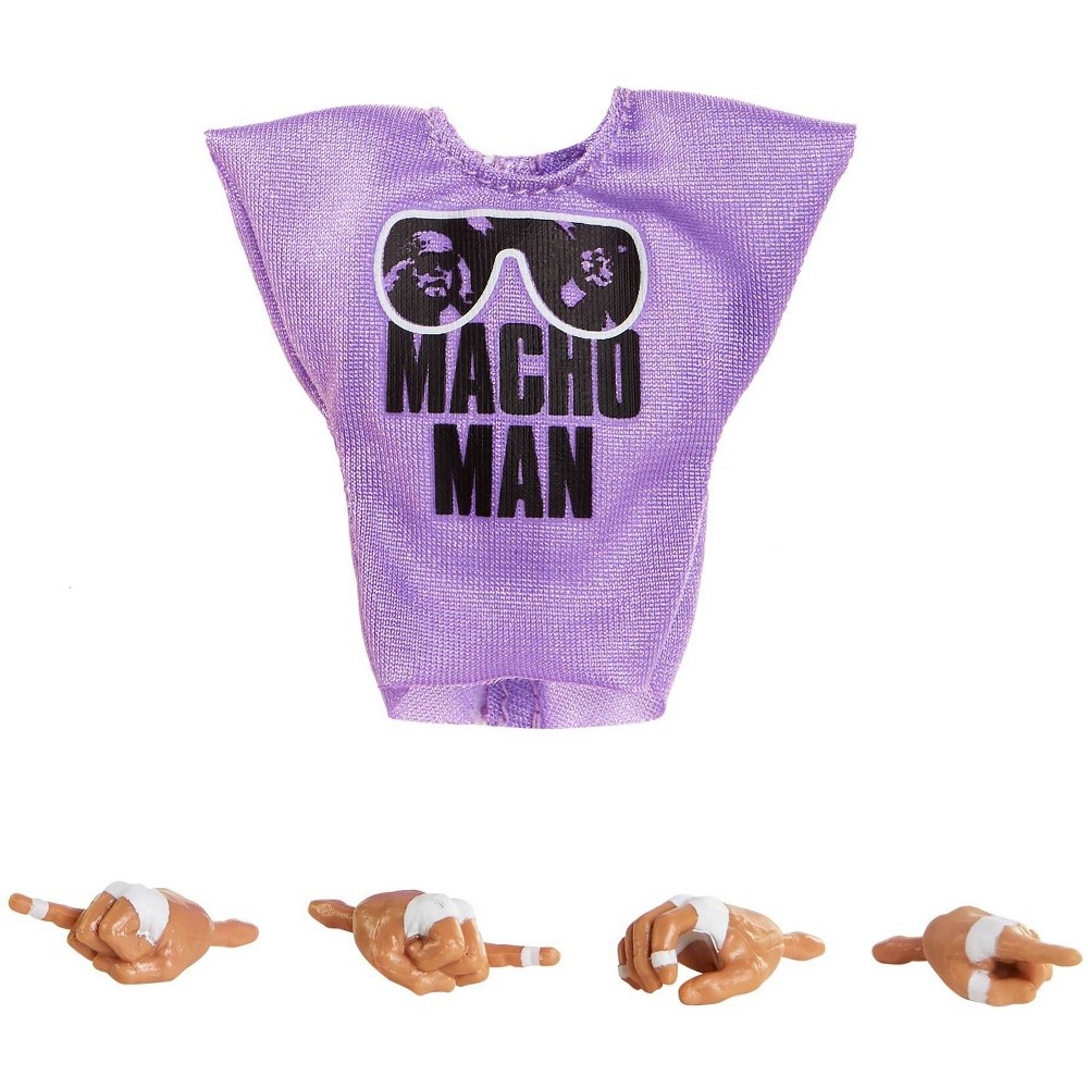 slide 3 of 6, WWE Legends Elite Collection Randy "Macho Man" Savage Action Figure, 1 ct