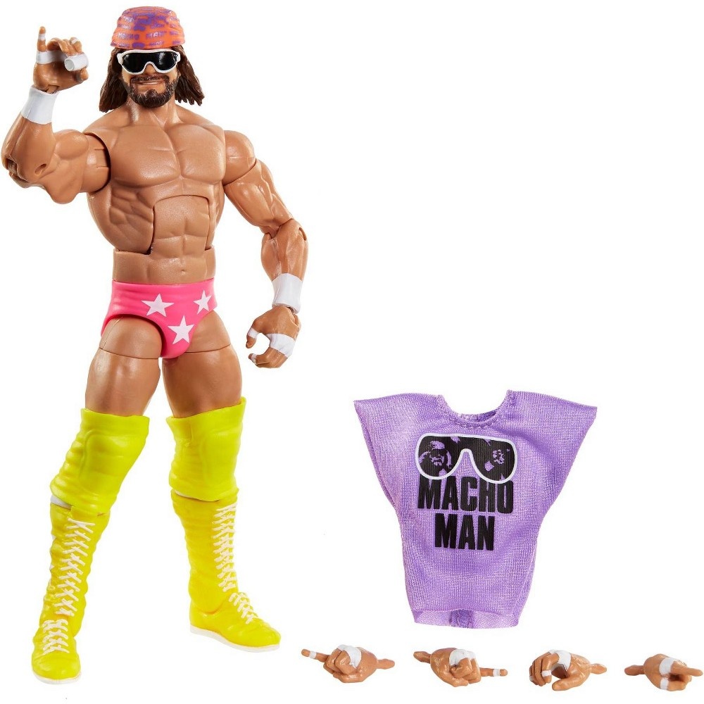 slide 5 of 6, WWE Legends Elite Collection Randy "Macho Man" Savage Action Figure, 1 ct