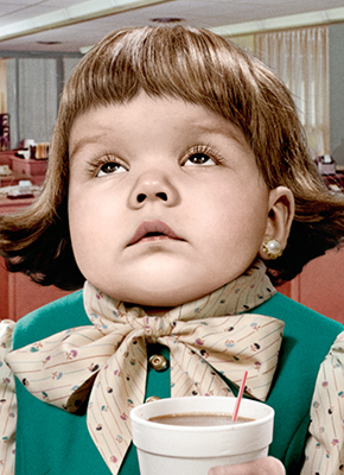 slide 1 of 1, Avanti Card Almost Funny Little Girl Cof, 1 ct