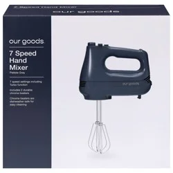 Our Goods Pebble Gray 7 Speed Hand Mixer 1 Each