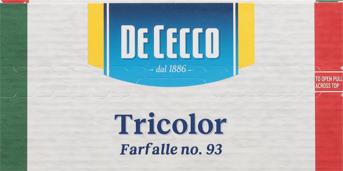 slide 12 of 14, De Cecco No. 93 Tricolor Farfalle 12 oz, 12 oz