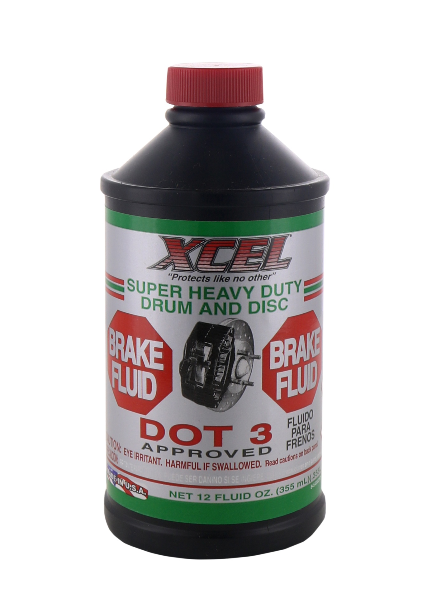 Xcel Super Heavy Duty Drum And Disc Brake Fluid 12 oz Shipt