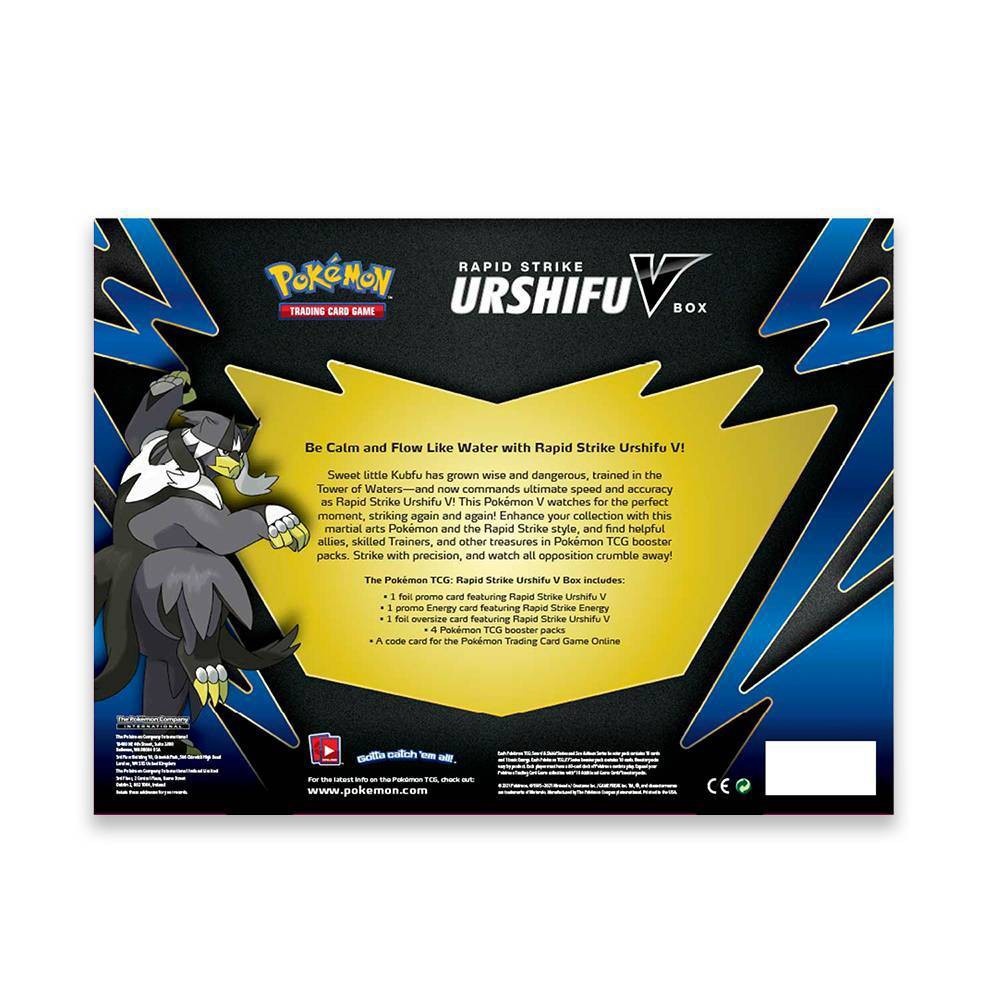 slide 2 of 5, Pokemon Trading Card Game Urshifu V Box Rapid Strike, 1 ct